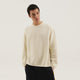 1989 Studio White Ribbed Sweater With Slits