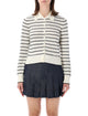 A.p.c. A.p.c. Striped Knit Cardigan