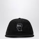Brain Dead Black Baseball Cap With Embroidered Logo