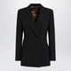 Dolce & Gabbana Doublebreasted Virgin Wool Jacket In Black
