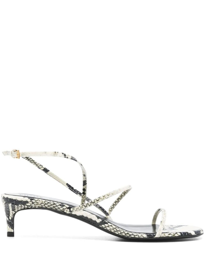 Khaite "Loop" Kitten Heel Sandals T. 035