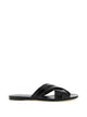 Khaite Liria Leather Flat Sandals