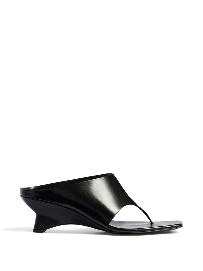 Khaite Marlow Leather Mules