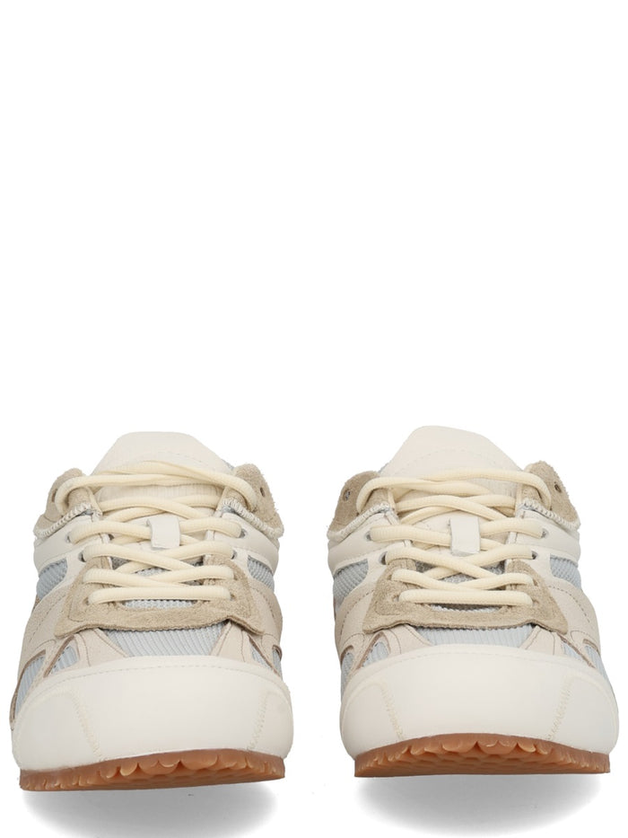 Axel Arigato White Leather Suede Sneakers