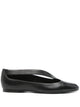Khaite Black Side Cut Diana Ballerina
