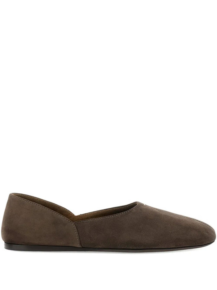Khaite Ballet Flats Jane In Suede