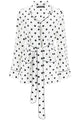 Dolce & Gabbana Printed Silk Pajama Blouse