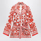 Dolce & Gabbana Vanity Shirt In Silk With Majolica Print, Multicolor