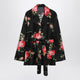 Dolce & Gabbana Black Vanity Shirt With Bouquet Rose Print