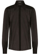Dolce & Gabbana Black Wool Blend Shirt