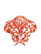 Dolce & Gabbana Majolica-Print Poplin Shirt