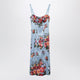 Dolce & Gabbana Midi Dress In Twill With Floral Print