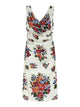 Dolce & Gabbana White Viscose Satin Dress