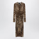 Dolce&Gabbana Leopard-Print Viscose Jersey Dress