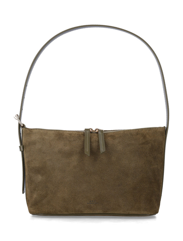 A.p.c. A.p.c. Vera Suede Shoulder Bag