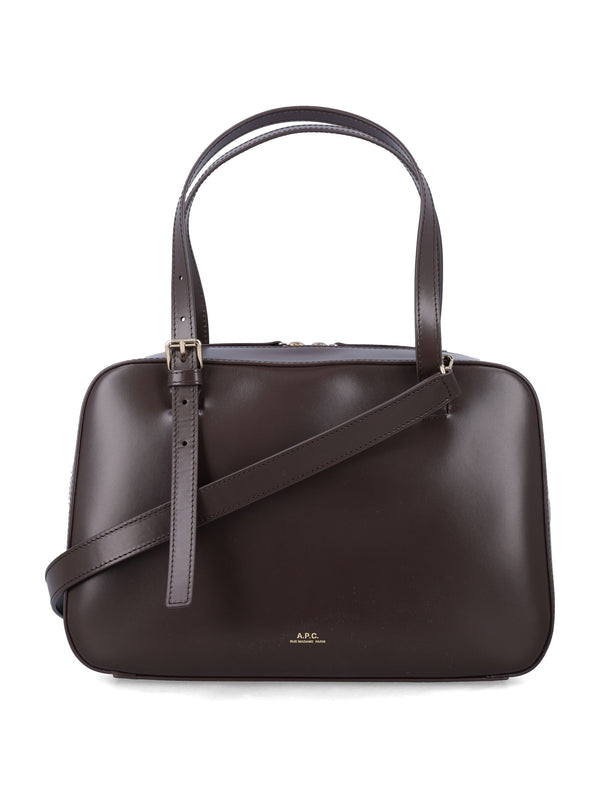 A.p.c. A.p.c. Virginie Leather Box Bag