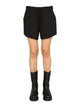 Ganni Ruffled Elastic Shorts