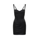 Dolce & Gabbana Black Acetate Mini Dress