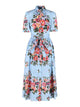Dolce & Gabbana Light Blue Cotton Dress