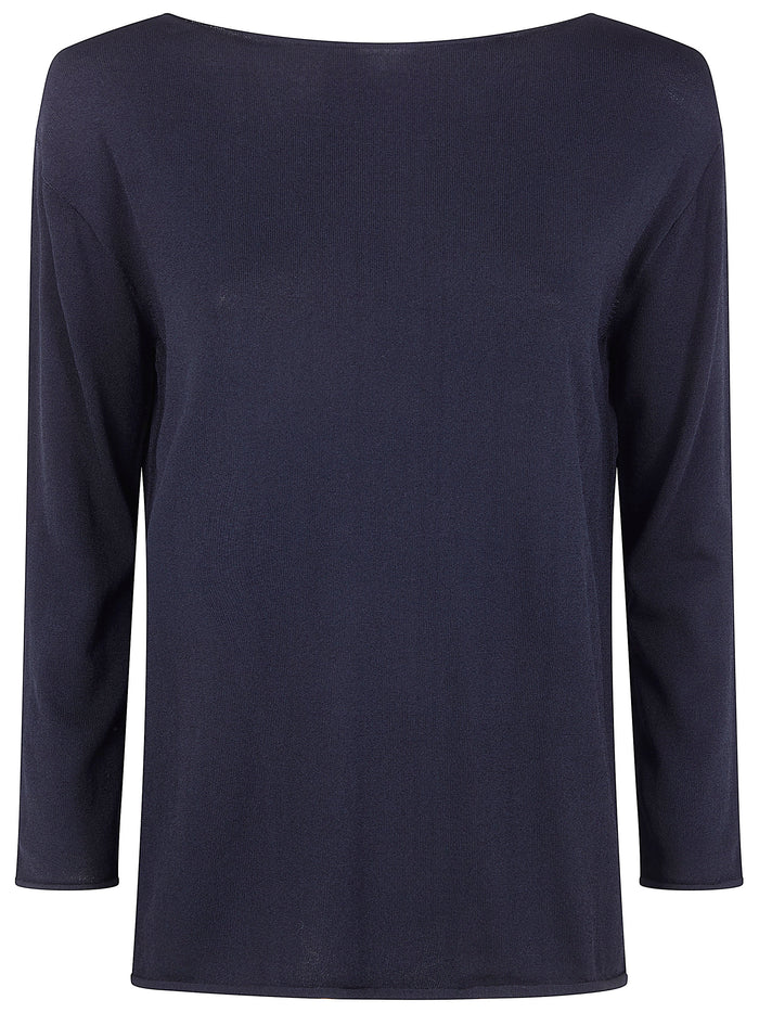 Liviana Conti "Keyyie" Boat Neck Sweater