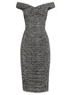Dolce & Gabbana  Diagonal Print Dress In Silk Blend