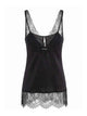 Dolce & Gabbana Black Silk Top