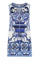 Dolce & Gabbana Printed Silk Top