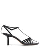 Studio Amelia Black Leather Sandals