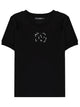 Dolce & Gabbana Black Cotton T-Shirt
