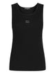 Dolce & Gabbana Black Ribbed Tank Top