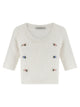 Alessandra Rich 'Carded Mohair' Sweater