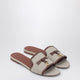 Loro Piana Summer Charms Sandals In Cotton And Linen