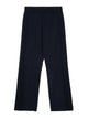 Fendi White Polyester Virgin Wool Pants