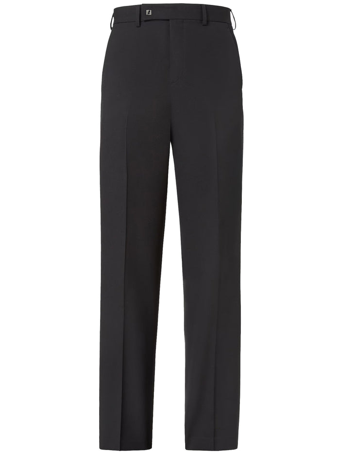 Fendi Black Wool Pant