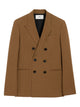 Ami Paris Double-Breasted Wool Jacket