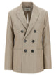 Ami Paris Maxi Split Blazer