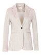 Circolo 1901 Beige Single Breasted Button Jacket