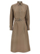 Fendi Chemisier Midi Dress