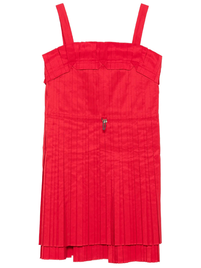Fendi Pleated Layered Dress