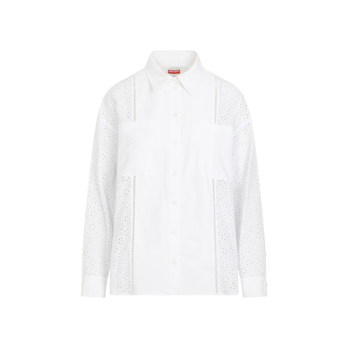 Kenzo Broderie Anglaise Shirt