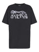 Balmain Leopard Print T-Shirt