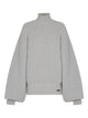 Balmain Batwing Ribbed Knit Pull