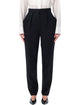 Balmain Balmain High-Waisted Grain De Poudre Trousers