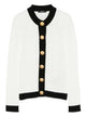 Balmain Knitted Crewneck Cardigan