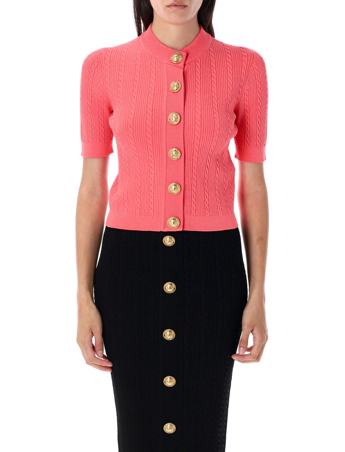 Balmain Crewneck Cardigan