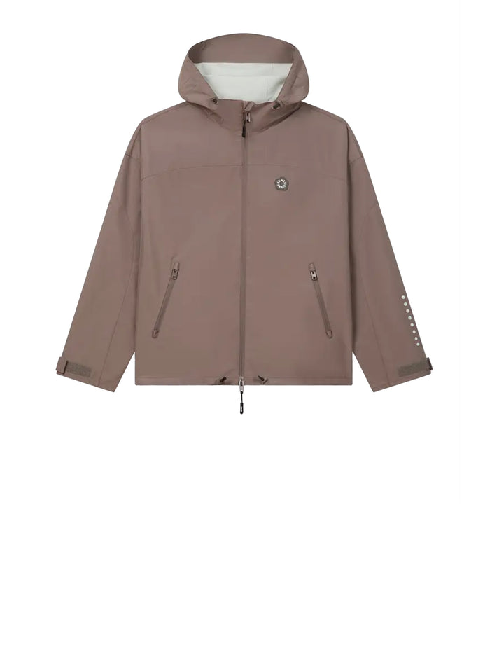 Kenzo Dove Grey Zip-Up Jacket With Hood
