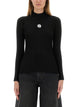 Kenzo Black Viscose Polyester Tops