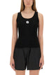 Kenzo 'Boke Flower 2.0' Embroidered Rib Tank Top
