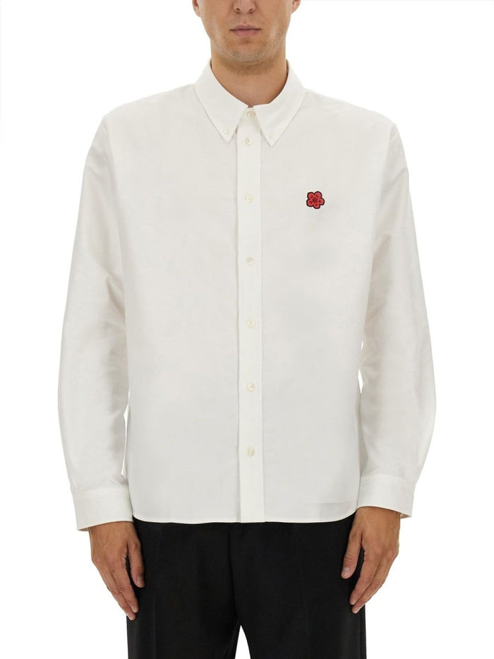 Kenzo White Cotton Shirts