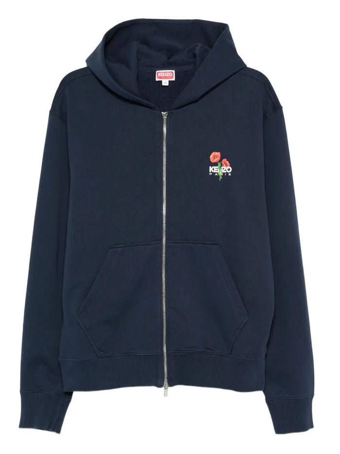 Kenzo Kenzo Zip-Up Sweatshirt With Logo